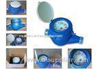 Super Dry Dial Home Water Meters Plastic For Agriculture