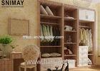 Simple European Wardrobe Dressing Table Custom Made Wood Home Furniture