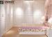 Aluminum Armoire Wardrobe Closet White Contemporary Bedroom Furniture For House