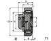 Bearings for Material Handling System: Combined Bearings for " I " Standard Profiles AWD097-123