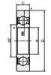 Bearings for Material Handling System: Cam Rollers LR209-2RS