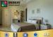 Bespoke White MDF Wooden Bedroom Furniture Sets With Bed for Home