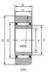 Bearings for Material Handling System: Yoke type track rollers without axial guidance X