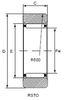 Bearings for Material Handling System: Yoke type track rollers without axial guidance X