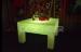 Mixed color Bright Pub Furniture Large Square illuminated dining table for Bar