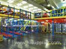 Powder Coat Steel Rack Supported Mezzanine For Distribution Center