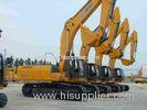 Diesel 0.34m Hydraulic Crawler Excavator XCMG XE80 for Construction , Yellow