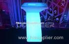 Luxury Led Party Furniture waterproof illuminated bar tables With Ice Container