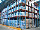 Commercial Metal Racking System , Heavy Duty Drive In Pallet Racking