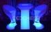 Bule Color Nightclub DMX Indoor Led Bar Table Set Decoration Furniture