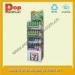 Corrugated Cardboard Beverage Display Racks For Coffe And Milk