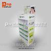 Foldable Chewing Gum Corrugated Pop Display With Oil Varnish For Advertising