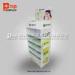 Foldable Chewing Gum Corrugated Pop Display With Oil Varnish For Advertising