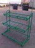 Custom Three Tier Floor Steel Display Stands for Snack Food 10-100kgs