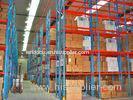 Blue / Orange Selective Pallet Racking , Adjustable Steel Pallet Racks