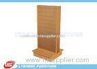 Top Grade Double Side Slatwall Display Stands MDF / Custom Display Rack