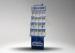 Four Tier Advertising Cardboard Display Stand with Equal Units for Purchasing