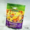 Zipper PE Food Packaging Plastic Bags , Fruit Pouch