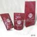 Valve Doy Coffee Packaging Bags Glossy Graphics With Zipper