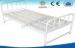 Flat Patient Hospital Beds , Nursing Home Beds With Cold Rolled Steel Frame
