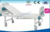 Adjustable Hospital Beds With Wheels , One Manual Crank Disabled Ward Be