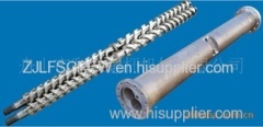 Zhoushan Parallel Bimetallic Twin Screw And Nitritding Cylinder barrel