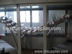 Household, industrial gloves production machine