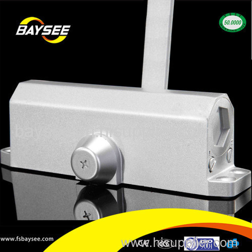 Trade Assurance Light Duty Aluminum Residential Hold Open Door Closer