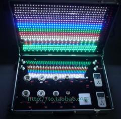 led bulbs tubes spot lights demo test show case suitcase