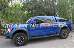 Customized Fiberglass F-150 Canopy With Sliding Side Windows