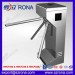 compact tripod turnstile gate for pedestrian access control with CE approved