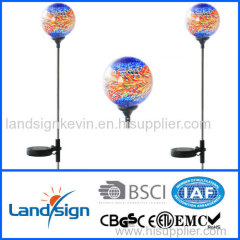 Ningbo Cixi Landsign solar lights series CE/ROHS wholesale for garden decorations led solar lamp system