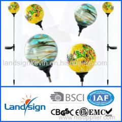 Ningbo Cixi Landsign solar lights series CE/ROHS wholesale for garden decorations led mosaic solar light