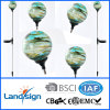 Ningbo Cixi Landsign solar lights series CE/ROHS wholesale for garden decorations led stainless steel solar light