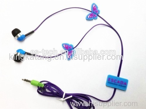 Cartoon Game Birds in ear earphone for phone