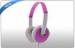 OEM 3.5mm Tangle Free Wired Stereo Headphone Headsets with Microphone