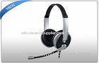 Adjustable Circumaural Wired Stereo Headphones Over Ear for PC