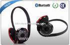 Black Neckband Bluetooth Sport Headphones MP3 Player SD Card Slot