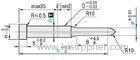 MISUMI / DIN Flange Fixing Pilot Punch DICOAT treatment , Tip R type