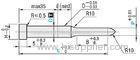 MISUMI / DIN Flange Fixing Pilot Punch DICOAT treatment , Tip R type