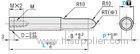 Tip R dayton punches cylindrical head SKD11 / HSS for Punching Mold