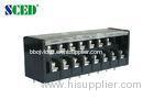 Double Levels 300V 15A Barrier Power Terminal Blocks Pitch 7.62mm