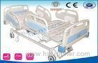 Adjustable Electric Hospital Bed ABS Side Rails For Patient / Disabled
