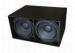 Dual 18 Inch LF Drivers Concert Sound Equipment , Subwoofer Speaker