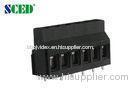 7.62mm Black PCB Terminal Block Connector For Rail Transportation UL CE