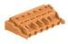 6 Pole 400V 16 Plug MCS Connector on Rail - Mounted Terminal Blocks SP475