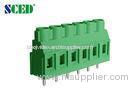 9.52mm Right Angle PCB Terminal Block , 30A Electrical Wiring Terminal Blocks