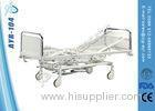 Hospital Hydraulic Intensive Care Bed , Adjustable Medical Manual Bed