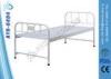 Hospital Metal Flat Bed Medical Manual Platform Bed Without Functions