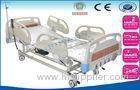 Mobile ICU Hospital Beds , 5 In 1 Electric Patient Bed With Manual Crank